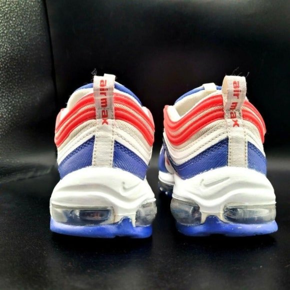 Nike Air Max 97 'USA' 2020 Sz 8.5 CW5584-100 Airmax Americana Uni Red White Blue - Picture 9 of 12